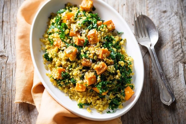 Quinoa mit Kürbis