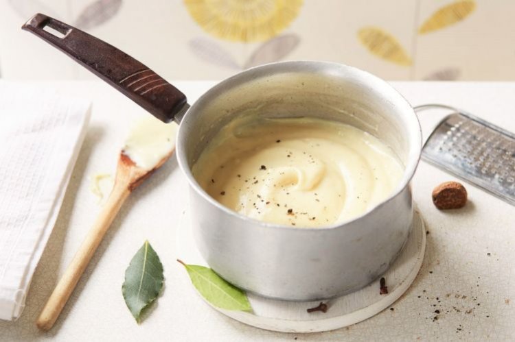 Sauce zu Fisch mit Milch