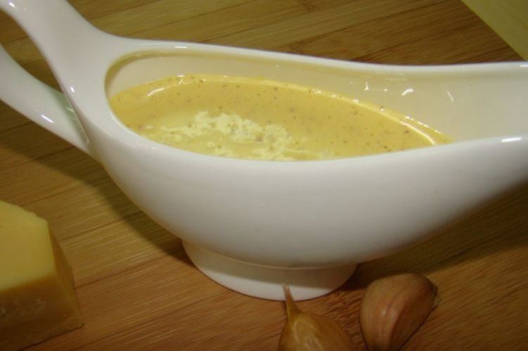 Käsesauce zu Fisch