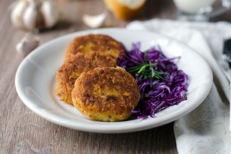 Chickpea and Mushroom Patties