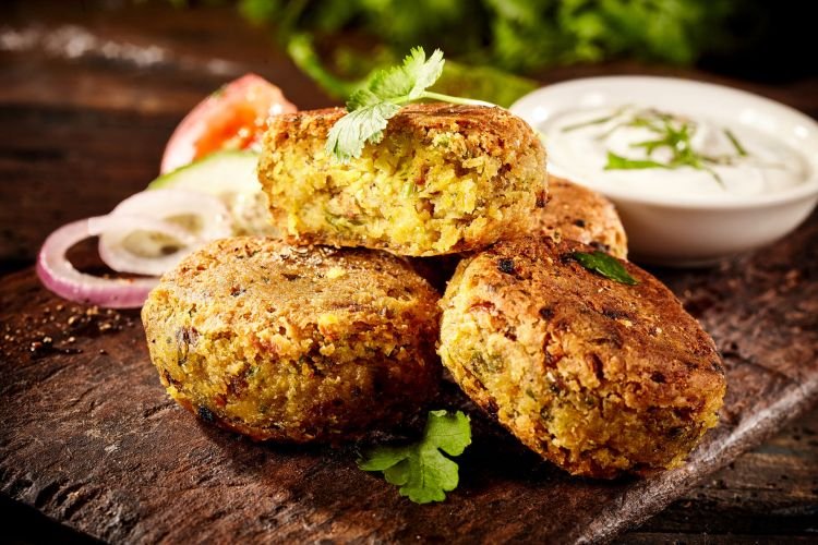 Canned Chickpea Patties