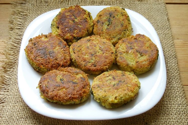 Baked Chickpea Patties