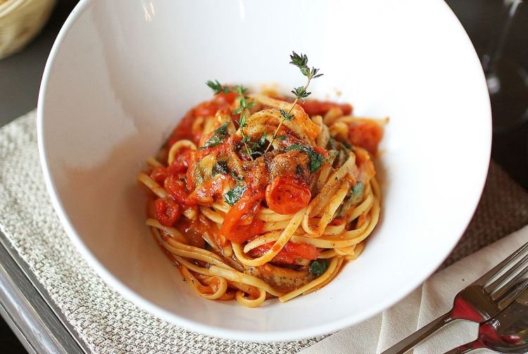 Pasta con verduras