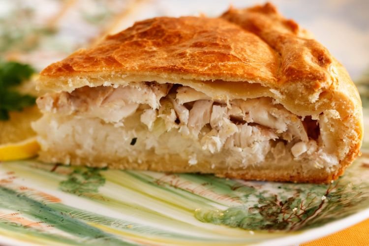 Hefekuchen mit Pangasius