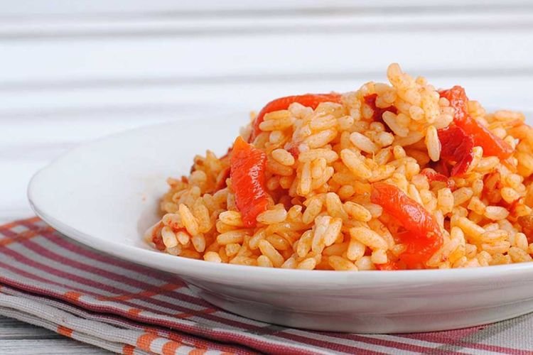 Receta rápida de arroz con verduras
