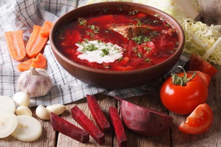 Classic Homemade Borsch