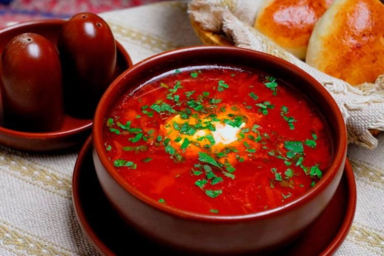 Borsch without Potatoes