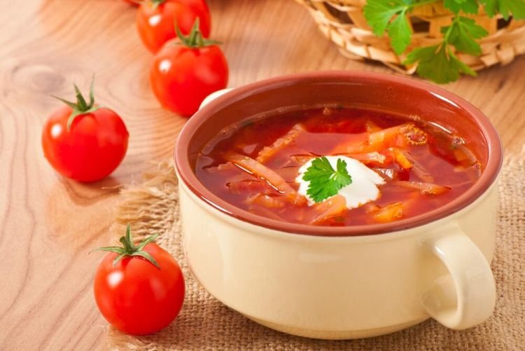 Borsch without Beetroot