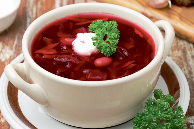 Borsch with Beans