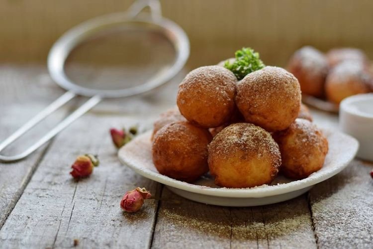 Käsebällchen aus Quark