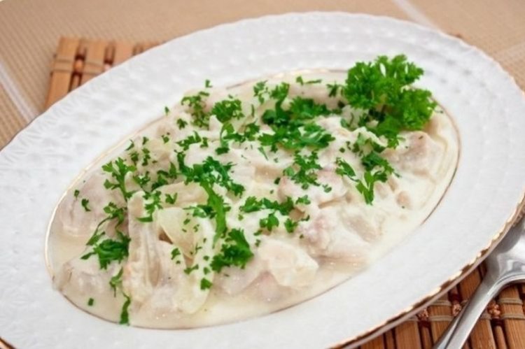Gebratener Fisch in Milch