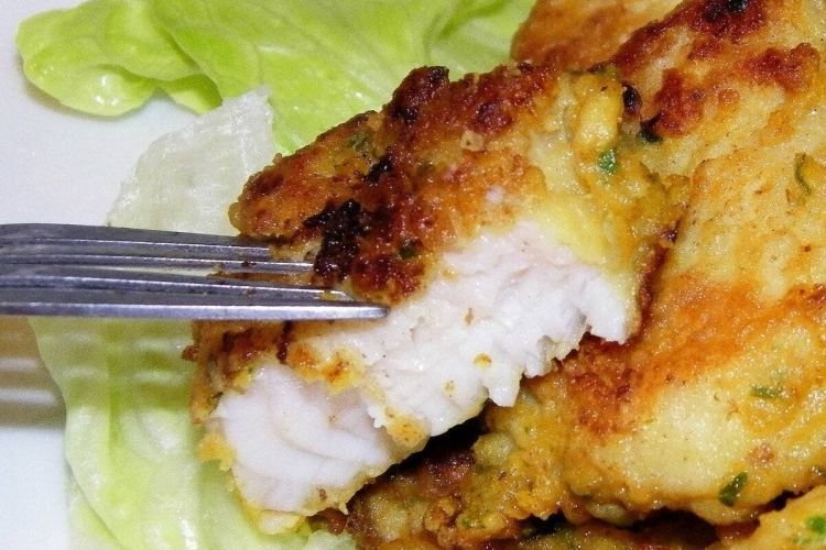 Gebratener Fisch mit knuspriger Kruste