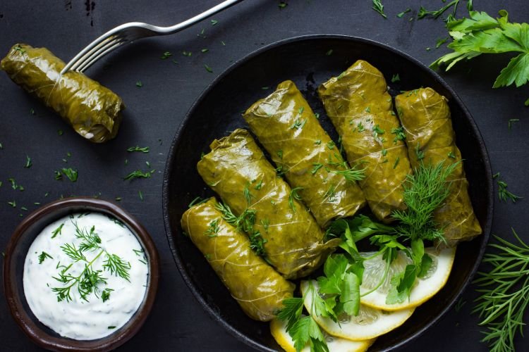 Dolma clásica con cordero
