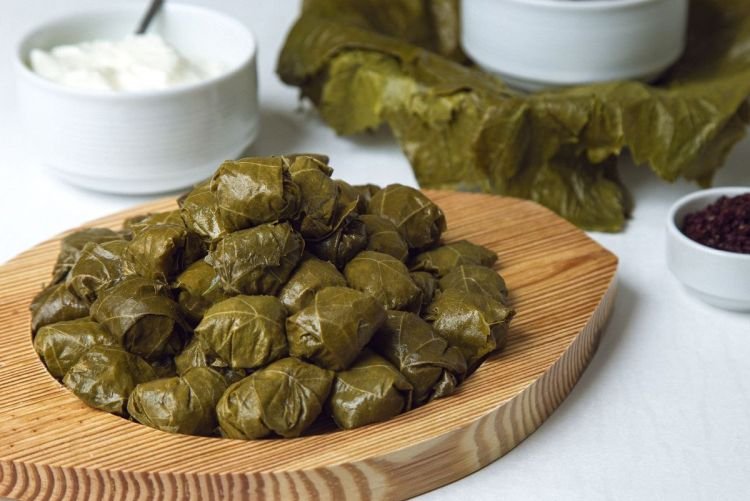 Dolma con bulgur