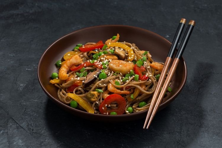 Ramen mit Meeresfrüchten