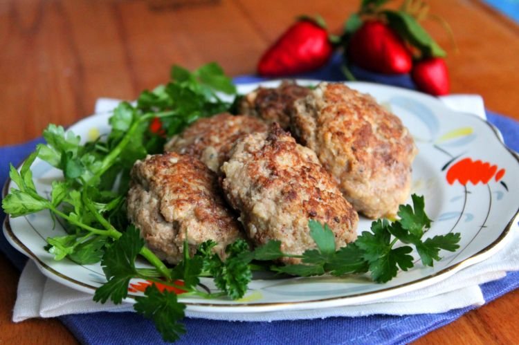 Minced Meat Cutlets in the Oven