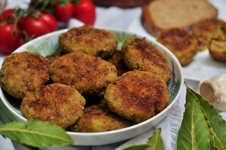 Mushroom Minced Meat Cutlets