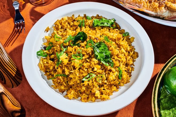 Gebratener Reis Curry
