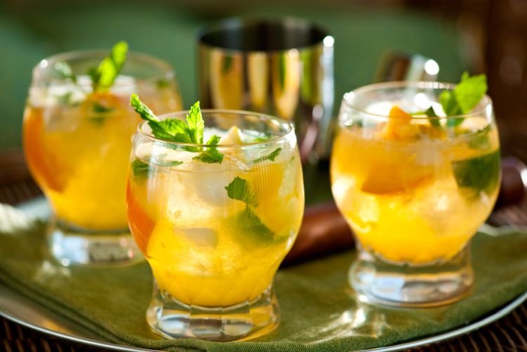 Orangen-Mojito