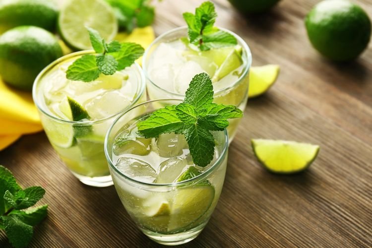 Mojito mit Wein