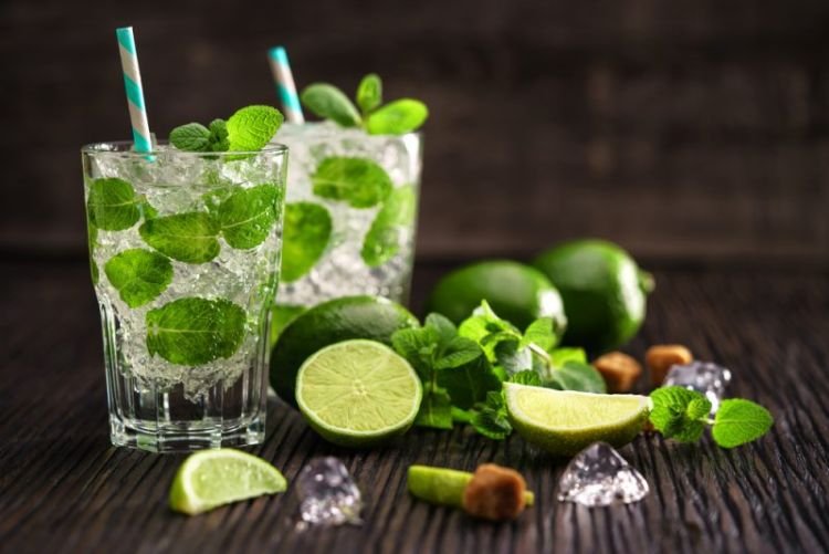Klassischer alkoholfreier Mojito