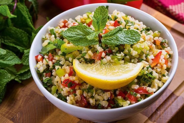 Taboulé mit Bulgur