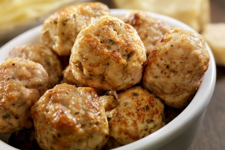 Frikadellen mit Schmelzkäse