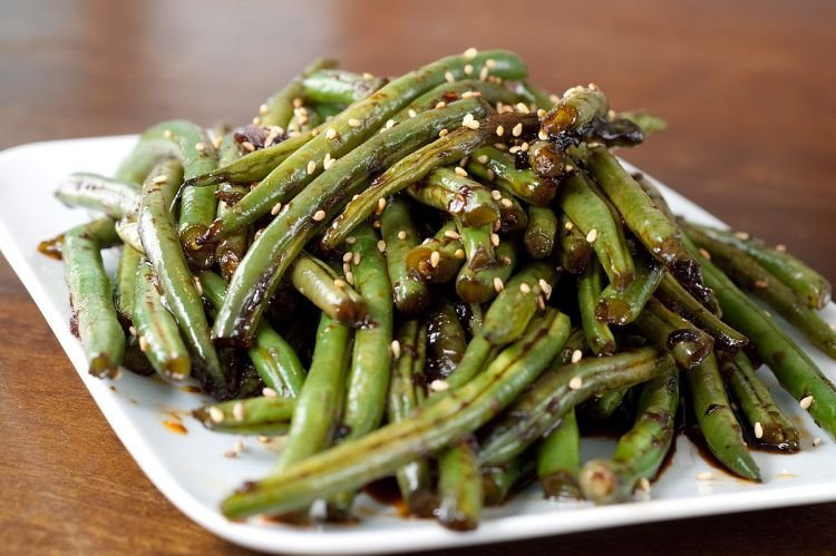Green Beans in Soy Sauce
