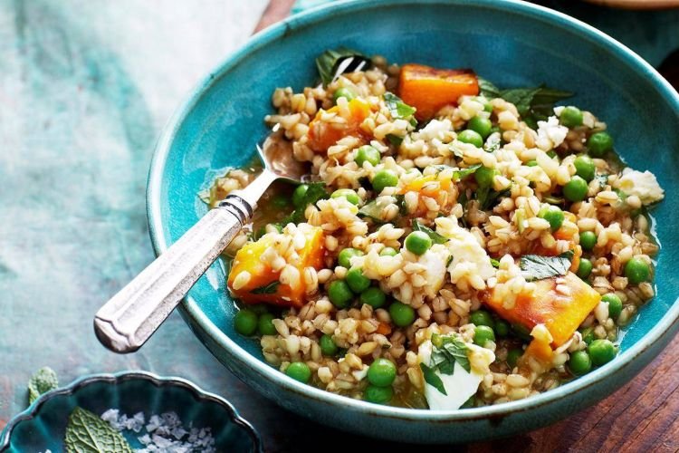 Pearl Barley with Vegetables