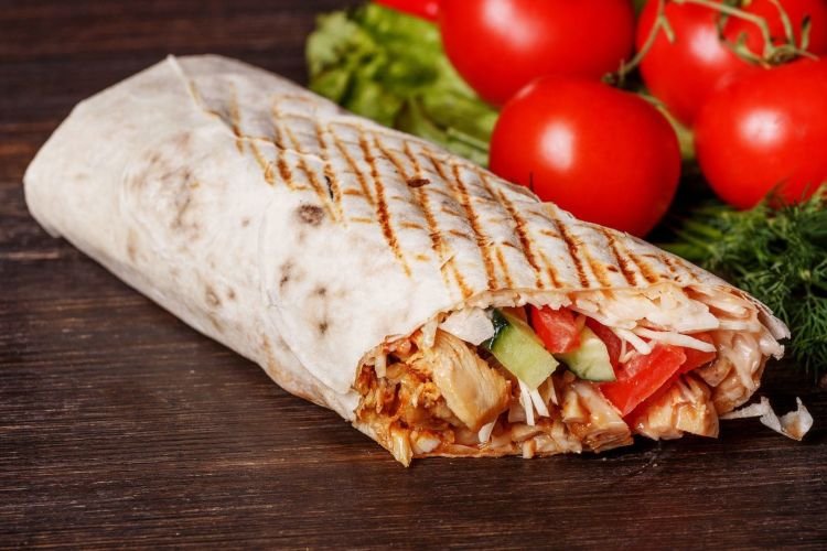 Scharfer Döner Kebab