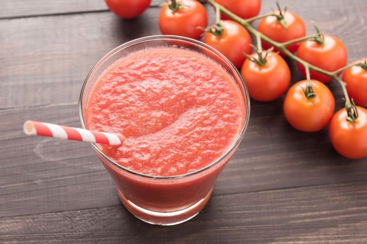 Smoothie with Vegetables and Kefir