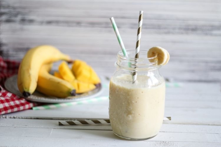 Smoothie with Milk and Banana