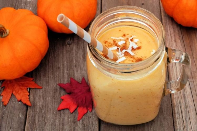 Pumpkin Smoothie with Apples