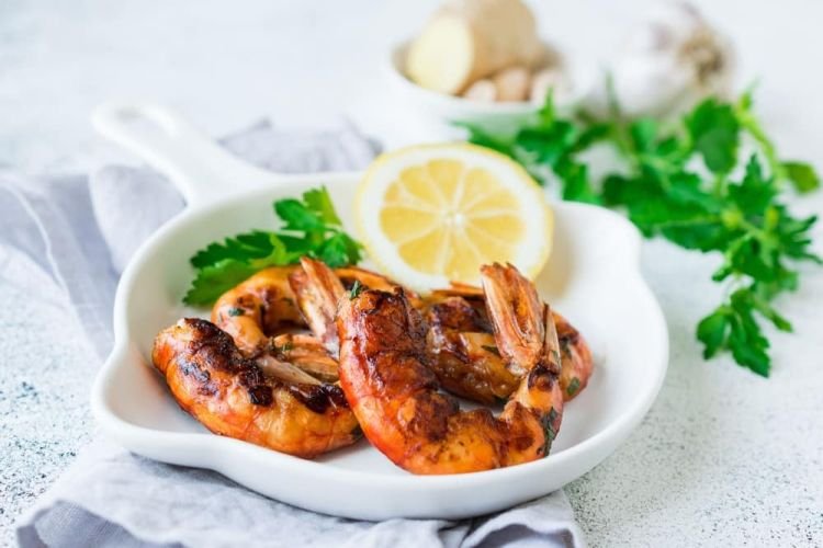 Langoustines in Honey Sauce