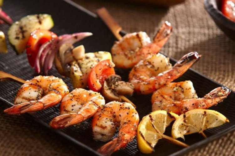 Grilled Langoustines