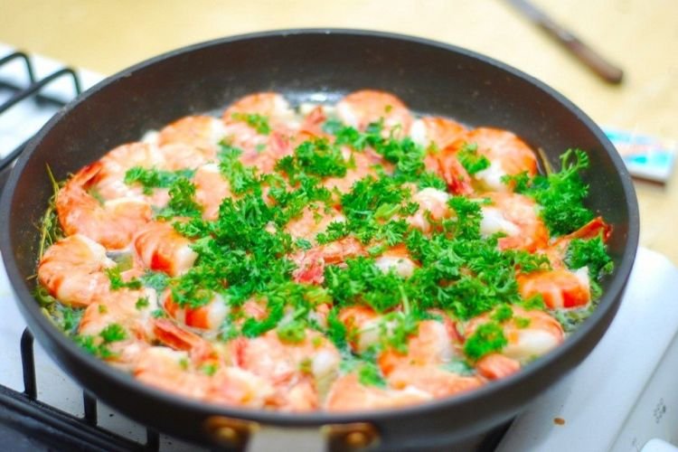 Langoustines in Cream Sauce