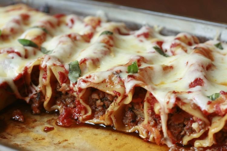 Cannelloni mit Pute