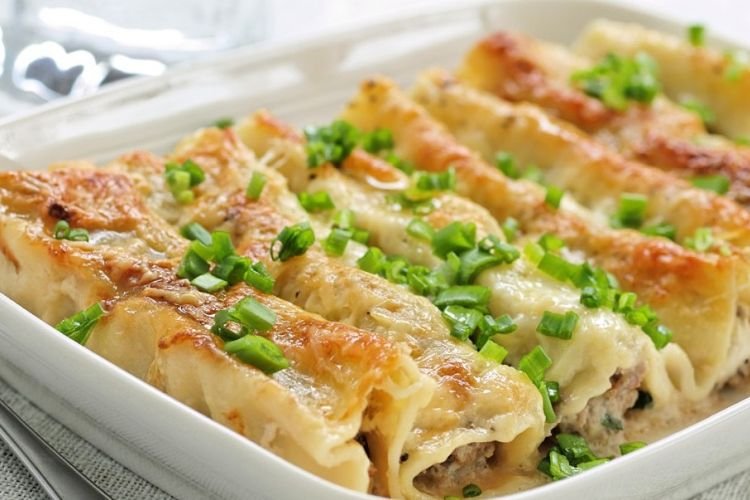 Cannelloni mit Hühnerleber