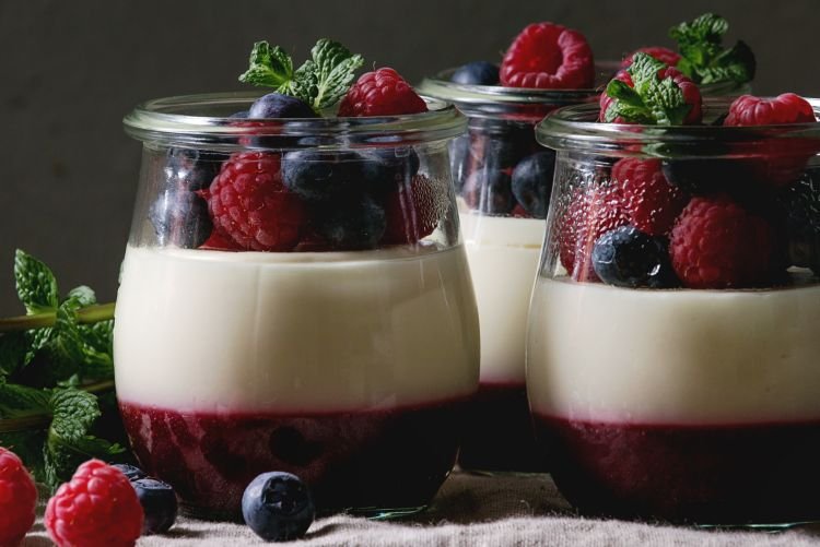 Panna Cotta mit Mascarpone
