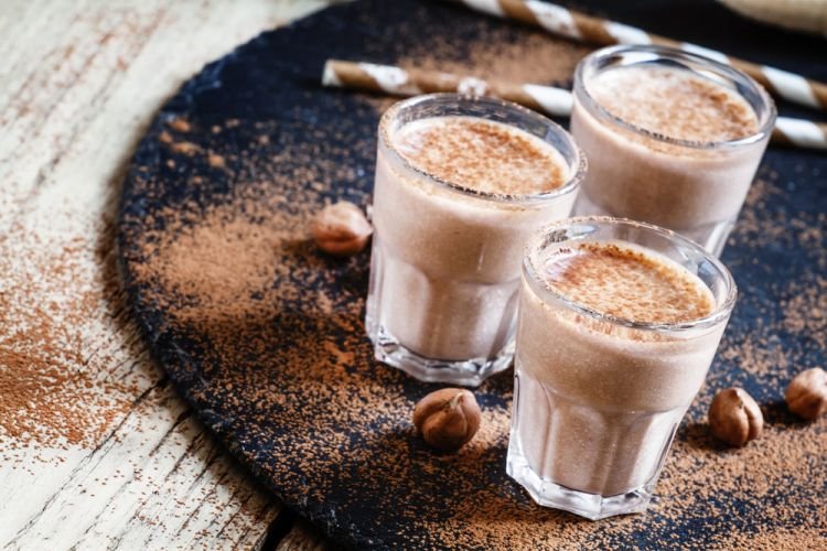 Nuss-Milchshake