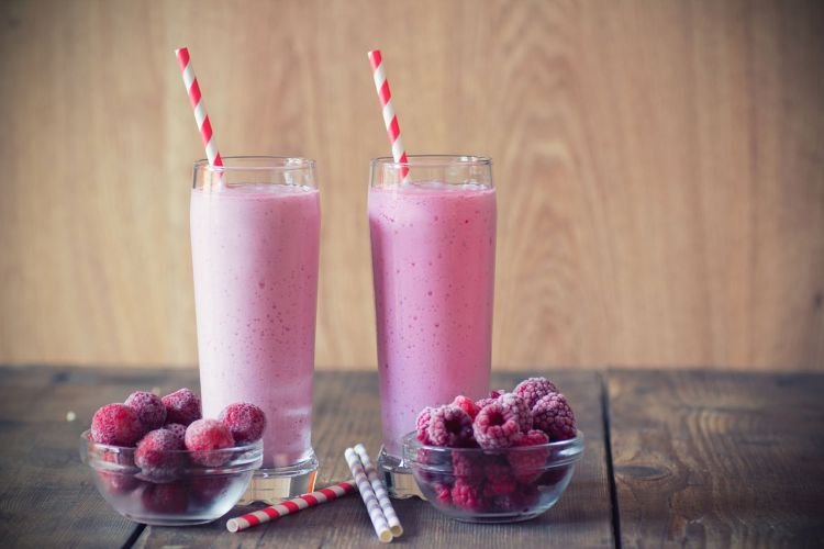 Beeren-Milchshake