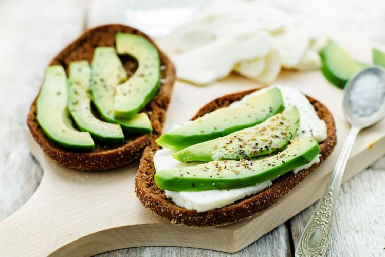 Avocado and Feta Sandwiches