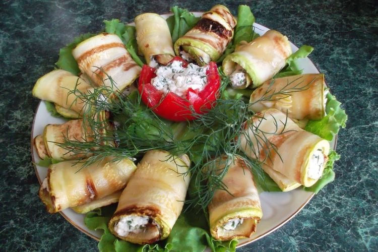 Zucchini Rolls