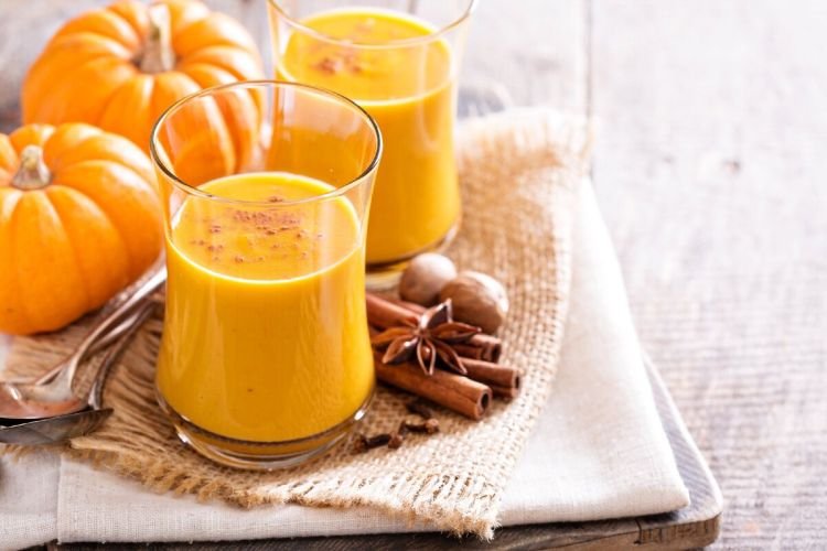 Banana and Pumpkin Smoothie