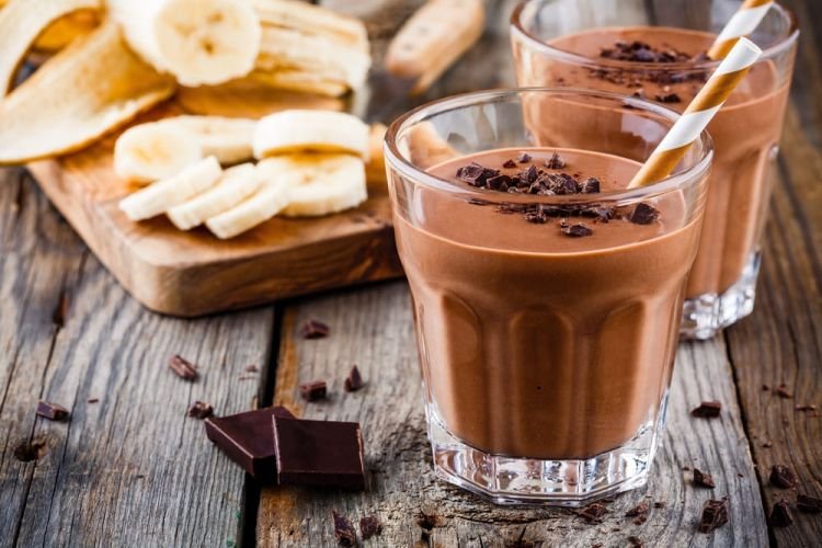 Banana and Chocolate Smoothie