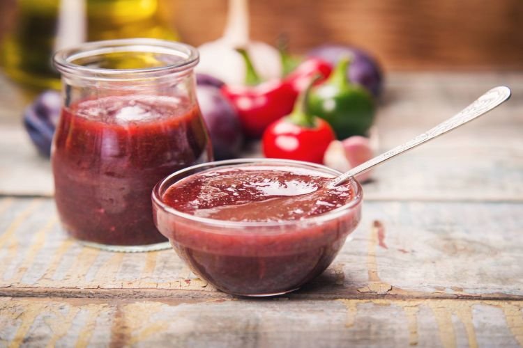 Pflaumensauce für Schaschlik