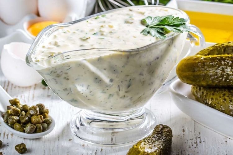 Sauce mit Mayonnaise