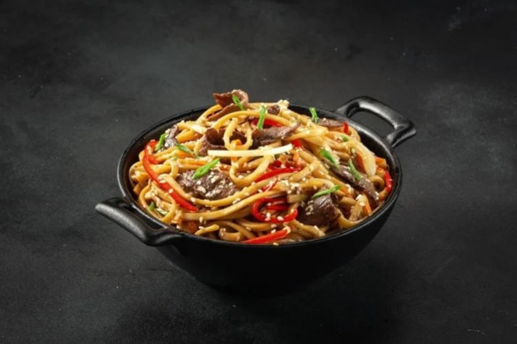 Udon with Beef