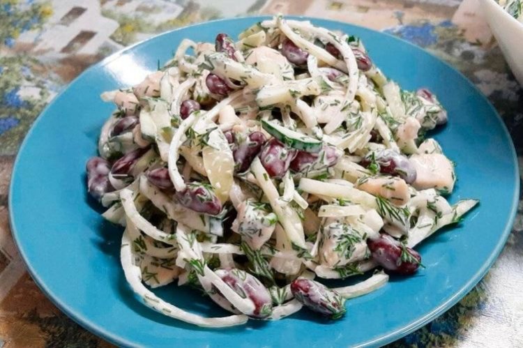 Bean and Cucumber Salad