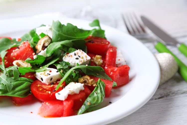 Tomato and Bryndza Salad